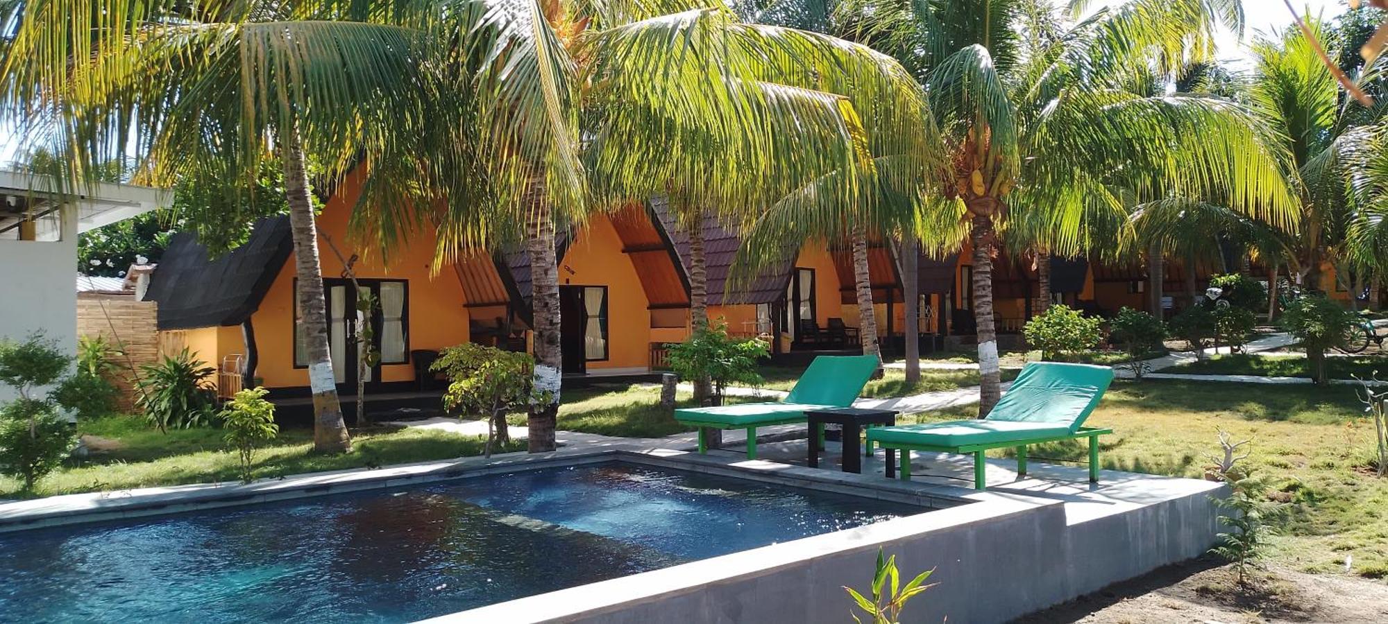 Pandan Bungalow Гили-Эйр Экстерьер фото