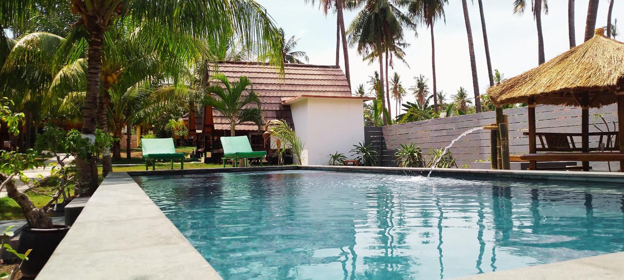 Pandan Bungalow Гили-Эйр Экстерьер фото